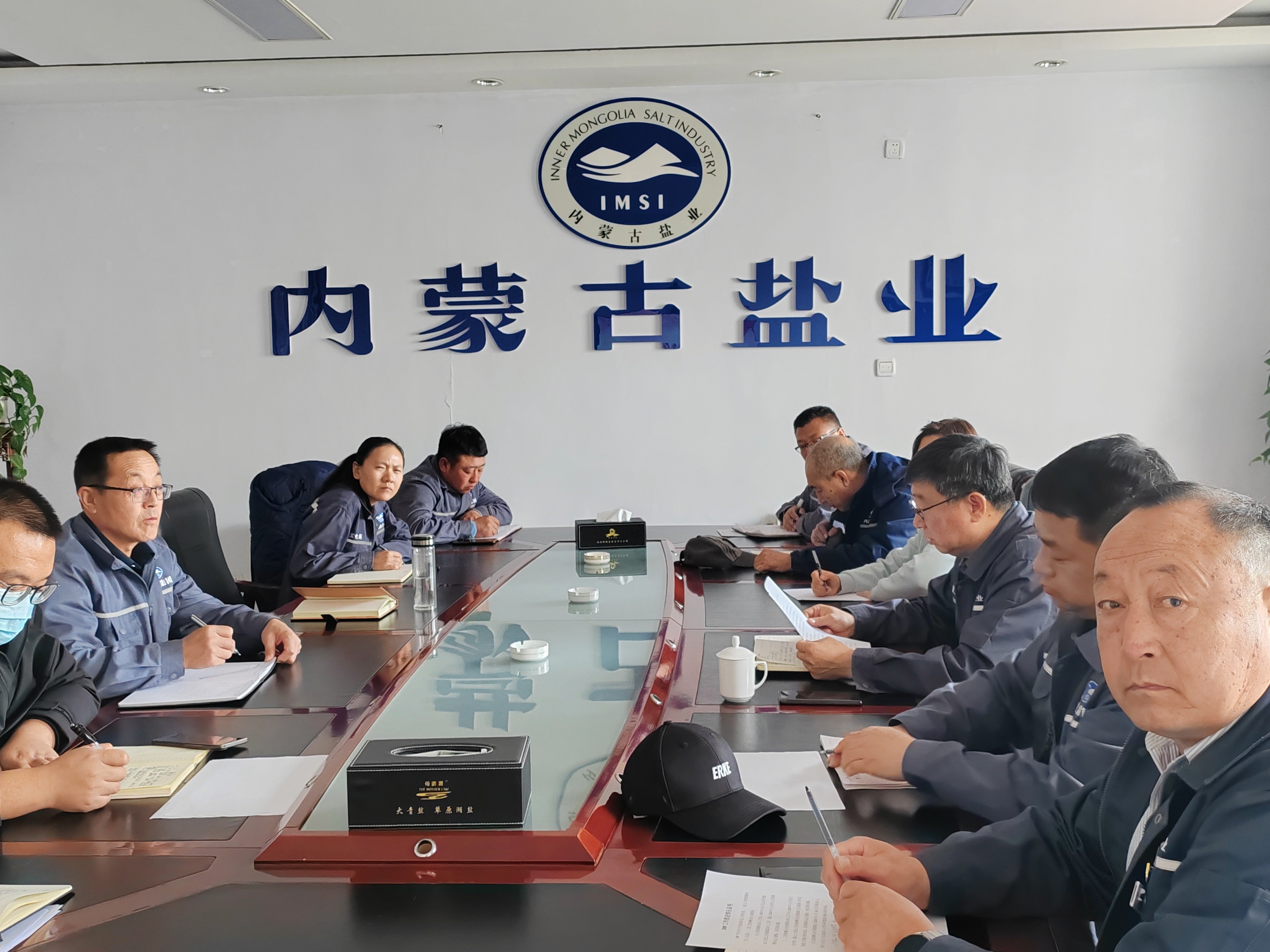 額鹽公司召開ERP工作專題會(huì)，對(duì)ERP工作進(jìn)行再部署、再安排、再落實(shí)