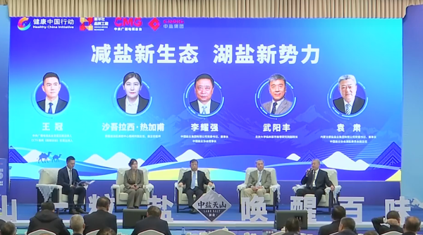 袁肅參加2025“健康中國 減鹽行動”主題會議 暨中鹽天山湖鹽新產(chǎn)品發(fā)布會